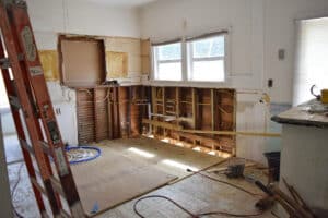 A behind the scenes look, mid-reno